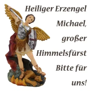 Aufkleber Heiliger Erzengel Michael 5 cm