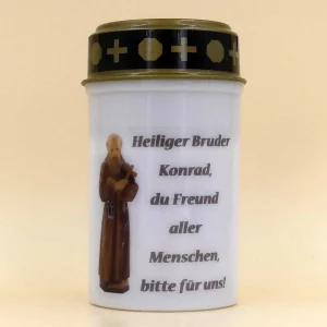 LED-Grablicht Heiliger Bruder Konrad weiss