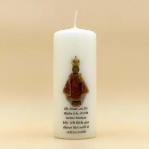 Stumpenkerze Prager Jesulein