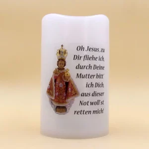 LED-Kerze Prager Jesulein