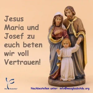 Aufkleber Heilige Familie 10 cm