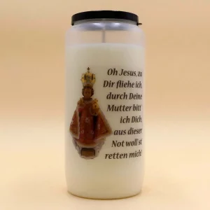 Grabkerze Nr. 7 Prager Jesulein