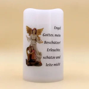 LED-Kerze Heiliger Schutzengel