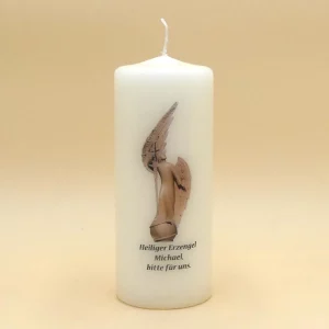 Stumpenkerze Heiliger Erzengel Michael Heede