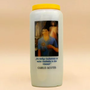 Grablicht Nr. 7 Carlo Acutis - Eucharistie