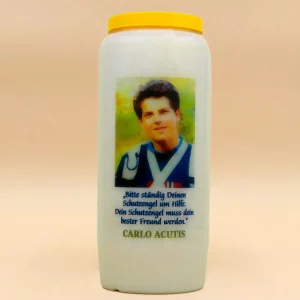 Grablicht Nr. 7 Carlo Acutis - Schutzengel