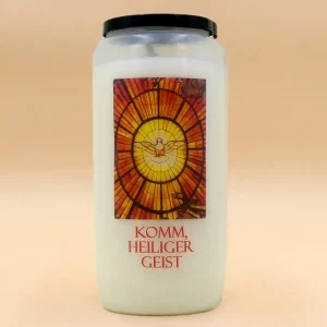 Grabkerze Nr. 7 Komm Heiliger Geist