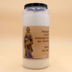 Grabkerze Nr. 7 Heiliger Josef