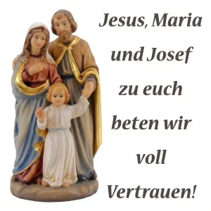 Aufkleber Heilige Familie 10 cm