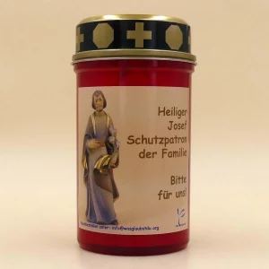 LED-Grablicht Heiliger Josef rot