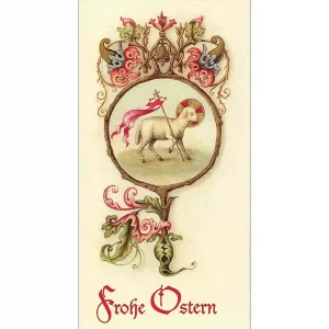 Glückwunschkarte - Frohe Ostern
