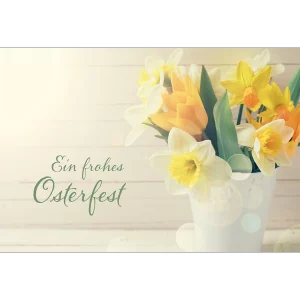 Glückwunschkarte - Ein frohes Osterfest