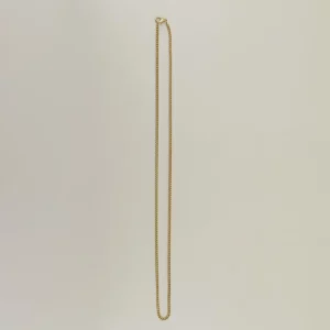 Halskette 50 cm Goldfarben