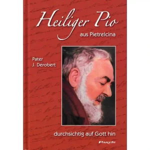Heiliger Pio aus Pietrelcina durchsichtig auf Gott hin
