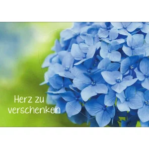 Herz zu verschenken Postkarte A6