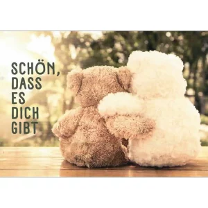 Schön, dass es dich gibt Faltkarte A7
