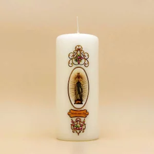 Stumpenkerze Maria vom Sieg