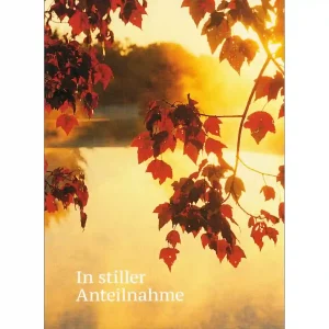 Trauerkarte - In stiller Anteilnahme