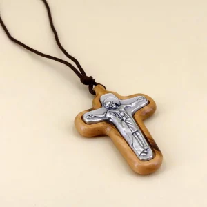 Umhängekreuz Jesus und Maria 5 cm