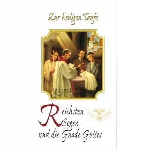Glückwunschkarte - Zur heiligen Taufe